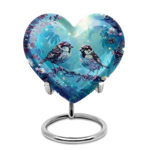 Porte-clés cadeau romantique urnes pour cendres de crémation moderne pour cendres humaines souvenir urnes décoratives pour bébés - Product Image 2