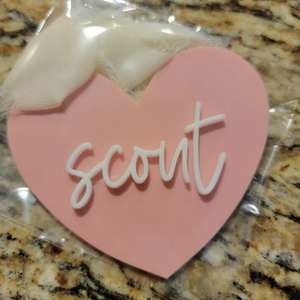 Cœur en bois décoratif Art Déco pour la Saint-Valentin, le mariage, le Ramadan, objet de décoration romantique pour la table à la maison, cadeau - Product Image 2