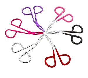 Pinza de Cejas de Punta Plana de Alta Calidad, Tijeras Inclinadas y Puntiagudas para Depilación, Empaquetado en Bolsa - Product Image 6