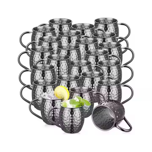 Tazas de cobre de alta demanda Moscow Mule con forro de acero inoxidable y mango de último diseño, ideal para el hogar, la cocina y el Servicio de hotel - Product Image 5