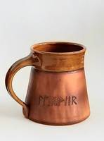 Jarra de Cerveza de Madera de Diseño Europeo Clásico con Asa para Amantes de la Cerveza, Portátil, a Prueba de Fugas y Reutilizable, Decoración Rústica para el Hogar