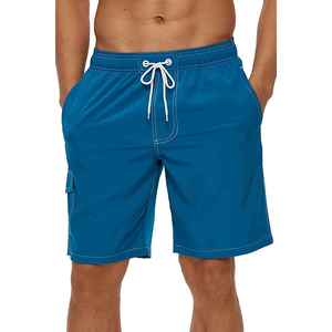 Short en coton solide taille moyenne sur mesure pour hommes tissu respirant d'été décontracté pour un confort toute la journée - Product Image 2