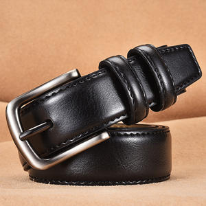 Latest Hot Selling <b>Men's</b> Formal Solid Genuine Leather <b>Belt</b> For <b>Men</b> Casual Pin <b>Buckle</b> <b>Belt</b> for Business - Product Image 4