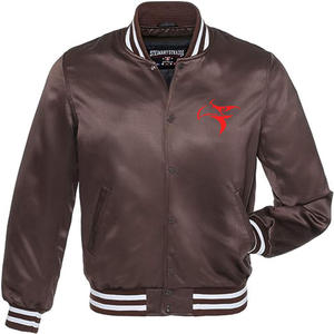 Chaqueta de béisbol personalizada Letterman Varsity-Patrón de camuflaje suelto Temporada de primavera Venta al por mayor Chaquetas de hombre Varsity - Product Image 4
