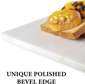 Planche à découper en marbre robuste pour une utilisation moderne dans la cuisine Surface lisse avec une texture riche et un style durable - Product Image 5