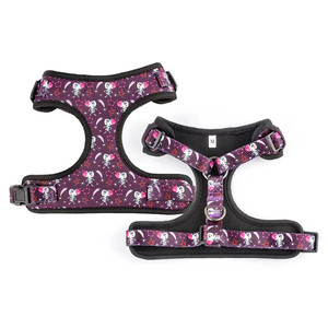 Harnais pour chien de conception personnalisée par sublimation sans traction harnais pour chat en maille souple en nylon rembourré imprimé logo fourni 2023 - Product Image 1