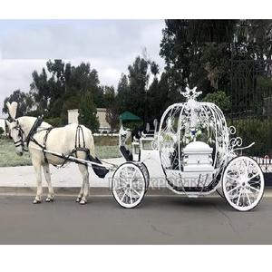 Compra de carruaje de princesa Cenicienta, venta de carruaje de caballos de Cenicienta con tema real, mejor fabricante de carros y exportadores - Product Image 3
