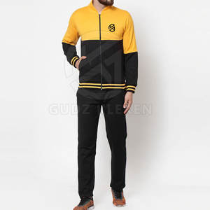 ชุดวอร์มสำหรับผู้ชายชุดวิ่งสำหรับ2024ชุดวอร์มผ้าฝ้าย100% ดีไซน์เฉพาะสามสี - Product Image 5