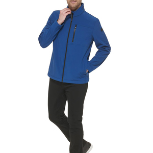 Custom Casual Winter Sports Softshell Jackets Windproof Outdoor Camping <b>Thermal</b> Waterproof Stand Collar Softshell Jacket - Product Image 6