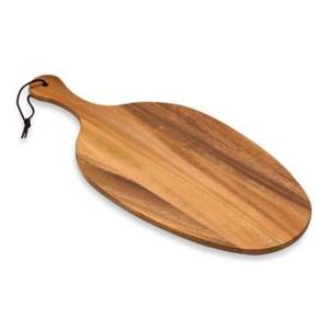 Exclusive quality wooden chopping board <b>antique</b> design oval shape wood cutting board at cheapest price - Product Image 3