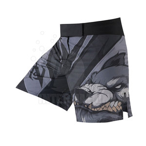 Pantalones cortos cómodos MMA para hombre, Shorts de entrenamiento de lucha de buena calidad - Product Image 1
