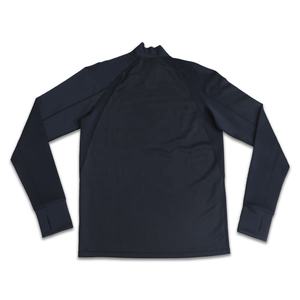 Vente en gros de sweats à capuche pour hommes de haute qualité, unis, imprimés avec un quart de cou, avec logo personnalisé - Product Image 2