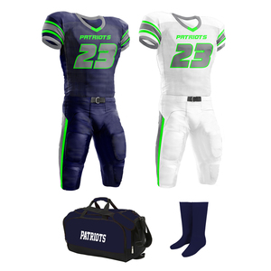 ชุดเสื้อเจอร์ซีย์สไตล์อเมริกันฟุตบอลชุดเครื่องแบบหมายเลขพิมพ์ลายแขนสั้นสินค้าออกใหม่ออกแบบได้ตามต้องการ - Product Image 6