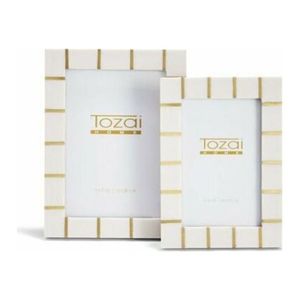 Cadre photo en bois et résine de conception rustique moderne Cadre photo personnalisé à suspendre ou à poser Cadre photo moderne décoratif - Product Image 1