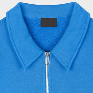 เสื้อสเวตเตอร์แขนยาวแบบสวมหัวมีซิปครึ่งระบายอากาศสำหรับผู้ชายเสื้อสเวตเชิ้ตจากผู้ผลิตในปากีสถาน - Product Image 5