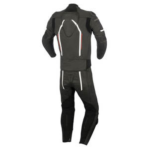 Combinaison en cuir de moto sur mesure pour hommes de haute qualité Protecteurs de motard de conception personnalisée Combinaison de course de moto en cuir - Product Image 2