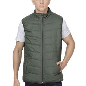 Fabrication de gilet bouffant pour hommes gilet bouffant à fermeture éclair à vendre gilet respirant de haute qualité pour unisexe OEM personnalisé entretenu - Product Image 1