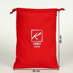ถุงผ้าฝ้ายสีแดงแบบกำหนดเอง ขนาด 4 ออนซ์ 12 x 16 นิ้ว (30 ซม. x 40 ซม.) - Product Image 6