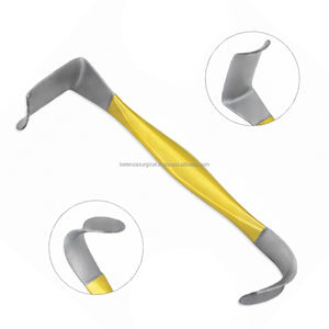 Retractor Abdominal Tebbetts, Retractor Mamario, Juego Individual de Acero Inoxidable para Cirugía Estética - Product Image 1