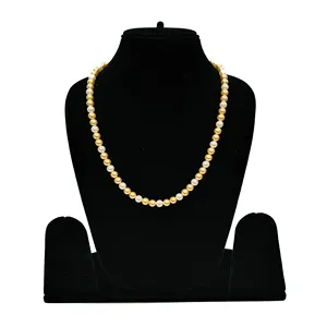 Ensemble de bijoux fins en or 14 carats de style classique avec perle d'eau douce, diamant et placage or rose pour les mariages et les fêtes - Product Image 1