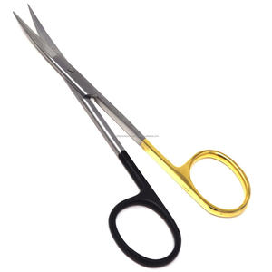 Tijeras Quirúrgicas Manuales Iris Super Cut Plus Curvas de Carburo de Tungsteno, Instrumentos Microquirúrgicos de Acero Inoxidable, CE, Hospital, ORL, 1 Año de Garantía - Product Image 4