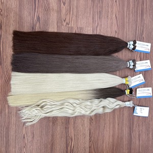 Vietnamese Hair Bulk Unprocessed Virgin Human Hair Vendor Natural Straight Wholesale Natural Wave Hair <b>Extensions</b> - Product Image 4