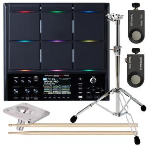 แผ่นแซมพลิง SPD-SX PRO รุ่นใหม่ พร้อมหน่วยความจำภายใน 32GB พร้อมขาตั้งและไม้กลอง - Product Image 3