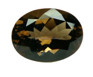 5X3MM ควอทซ์สโมคกี้ธรรมชาติทรงไข่ตัดเป็นวงแหวนอัญมณีหลวมเครื่องประดับแหวนราศีเกิดใหม่ทำจากราคาขายส่ง - Product Image 2