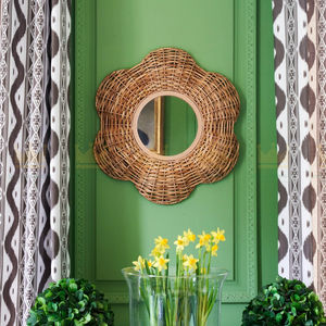 Blossom Mirror ÉCOLOGIQUE ET FAIT À LA MAIN Style Boho Design pour les espaces domestiques Prix abordable - Product Image 6