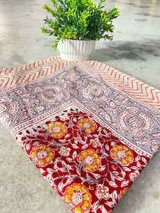Foulards de cou en coton léger Voile Cotton Indian Handmade Block Print Summer Beach Cover Pareo Women's Sarong - Product Image 5
