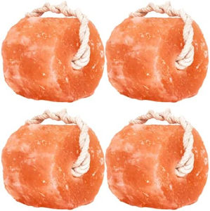 Bloques de Sal Natural del Himalaya de Alta Calidad en Forma de Cubo, Bloques de Sal para Lamer para Animales, Colgantes con Cuerda para Alimentar Caballos y Perros - Product Image 3