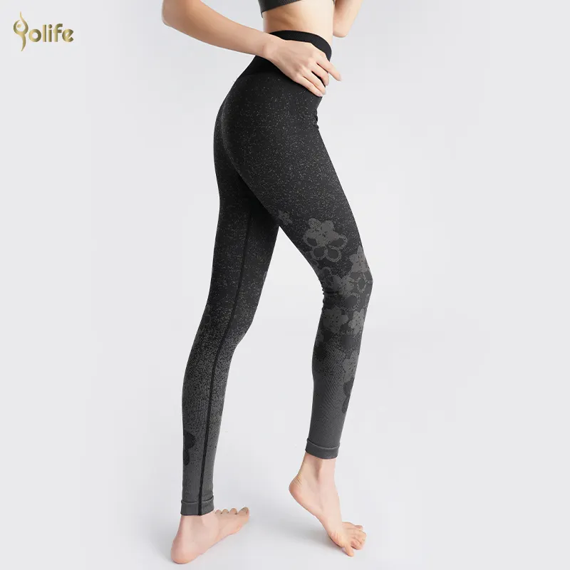 Leggings de entrenamiento Buttery para mujer, mallas de Yoga con estampado ligero, mallas elásticas informales para mujer