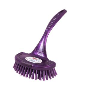 Brosse de nettoyage en plastique à poils souples de haute qualité pour baignoire et évier, nettoyant de sol pour salle de bain en gros - Product Image 3