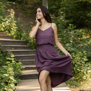2025 vente en gros robes d'été personnalisées sans manches rayonne Viscose Midi longueur femmes dames élégant impression florale femmes robe - Product Image 2