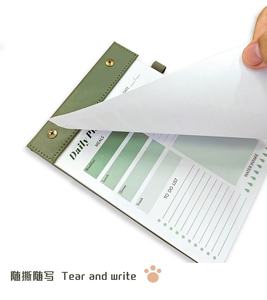 Tùy Chỉnh Ncr 8.5*6 Inch 100 Tờ 200 Trang Hàng Ngày Kế Hoạch Với Tên Công Ty Và Số Để Làm Danh Sách Sách 5.5X8.5 - Product Image 4