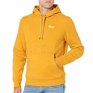 Sudaderas con capucha para hombre informales de alta calidad al por mayor OEM forro polar de color sólido transpirable otoño - Product Image 2