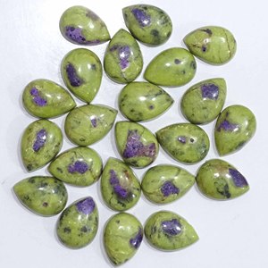 พลอยอะแลทติไซต์ธรรมชาติทรงผสมขนาดฟรีไซส์อัญมณีทรงหลังเบี้ยเรียบสินค้าคุณภาพดีเยี่ยม - Product Image 1