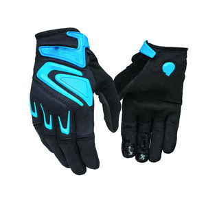 Gants de course de moto en cuir professionnels avec logo personnalisé Gants de motard de protection noirs Anti-dérapant Respirant OEM Gear - Product Image 6