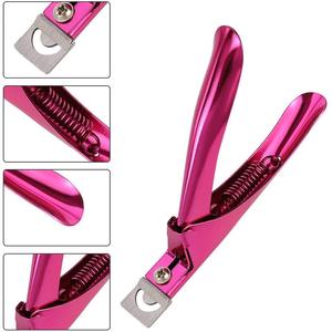 Cortaúñas de acero inoxidable de gama Premium, cortador de uñas de borde falso, recortador de puntas de arte, cortaúñas de manicura para uso de pedicura en los dedos - Product Image 5