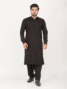 Shalwar Kameez para Hombre de Alta Calidad, Hecho a Medida, Estilo Casual, Sin Arrugas, de Secado Rápido, Diseño Moderno para Todas las Temporadas - Product Image 3