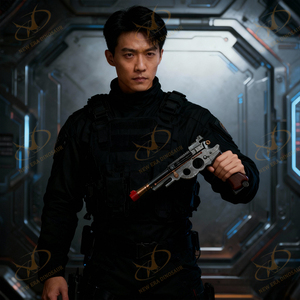 Súng đồ chơi kim loại cao cấp để bàn dành cho người lớn, quà tặng giảm stress sáng tạo, đồ trang trí bàn làm việc cho nam giới - Product Image 5