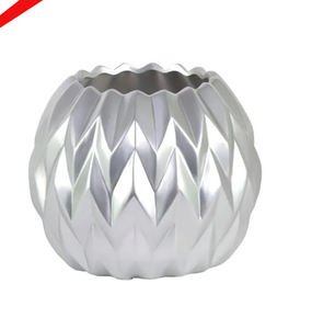 2025 Design classique argent fini fleur Vase maison Restaurant décoration - Product Image 1