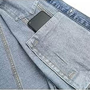 Diseña tu propia ropa cómoda Chaleco vaquero para hombre Calidad Premium Cantidad a granel Chaleco vaquero para hombre - Product Image 5