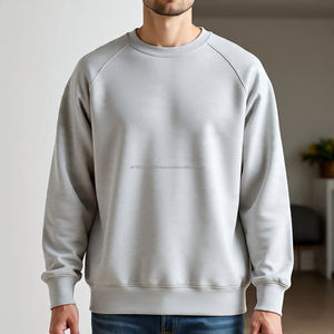 เสื้อสเวตเตอร์แบบสวมศีรษะของผู้ชายเสื้อสเวตเตอร์แบบสวมหัวแนววินเทจผ้า400GSM กรดซักได้ตามที่ต้องการ - Product Image 6