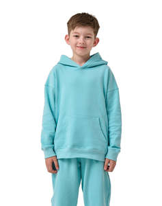 Sudaderas con Capucha y Pantalones Deportivos para Niños con Logotipo Personalizado OEM, Conjunto de Sudadera y Pantalones de Algodón Francés para Niños, Ropa 100% Algodón - Product Image 1