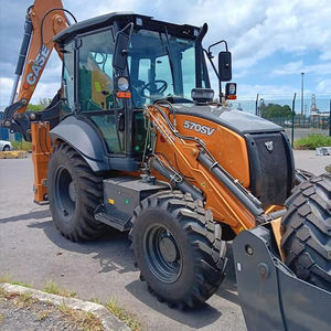 ENVÍO GRATUITO CASE 570SV Retroexcavadora con Ruedas, Aprobada por EPA y CE, Cilindro Hidráulico Eaton, Motor Principal, Bomba, Caja de Cambios, PLC. - Product Image 1