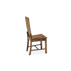 Silla de madera maciza Sheesham con 45cm de altura de asiento ecológica para armarios de bar - Product Image 2