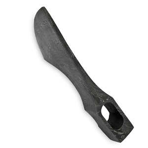 Hacha Vikinga con Barba Hecha a Mano en Acero de Damasco |   Hacha de Supervivencia para Camping con Mango de Madera |   Hacha de Caza para Exteriores al por Mayor - Product Image 5