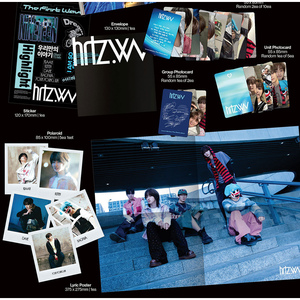 อัลบั้มมินิเวอร์ชั่นที่ 1 ของ The First Wave (เวอร์ชั่น hrtz / เวอร์ชั่น wav) อัลบั้ม KPOP - Product Image 2