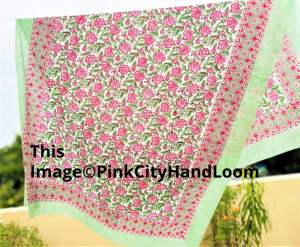 Pareos de algodón puro 100% para mujer, pareo de playa, pareo para fiesta, bufanda, sarong de moda con estampado de bloque - Product Image 5